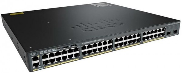 Коммутатор Cisco WS-C3650-48FD-L - 48xGE PoE+, 2x10G Uplink, LAN Base