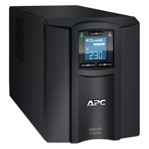 ИБП APC Smart-UPS C SMC2000I - 2000 ВА, ЖК-экран, 230 В