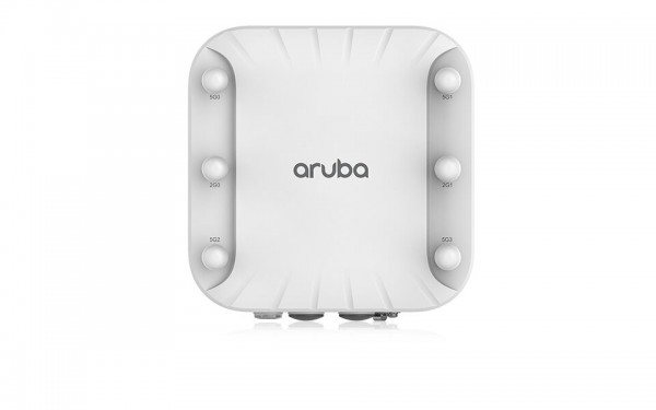 Точка доступа Aruba AP-518 (RW) R4H02A - 802.11ax 2x2:2/4x4:4 Dual Radio 6xRPSMA Connectorized Indoor Hardened AP
