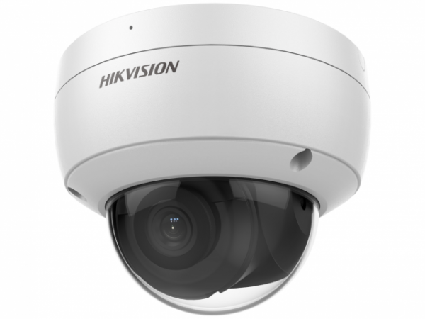 Hikvision DS-2CD2123G2-IU 4MM 2 Мп уличная купольная IP-камера с EXIR-подсветкой до 30м и технологией AcuSense