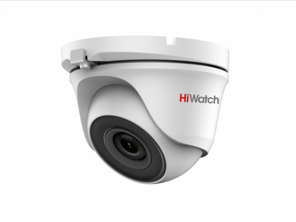 HiWatch DS-T203(B) 2.8MM - 2 Мп купольная HD-TVI камера с EXIR-подсветкой до 20 м