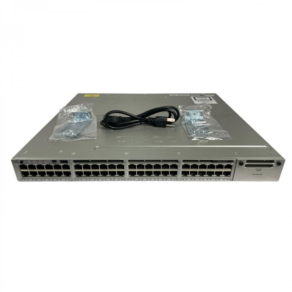 Коммутатор Cisco WS-C3850-48T-S - 48 x 10/100/1000 Ethernet, IP Base