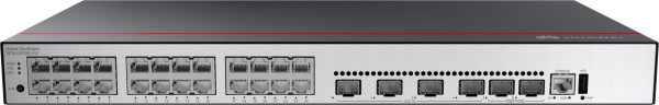 Коммутатор Huawei S5735-L24T4XE-A-V2 - 24xGE, 4x10GE SFP+, 2x12GE stack ports, AC power
