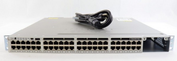 Коммутатор Cisco WS-C3850-48F-S - 48xGE, Full PoE, IP Base