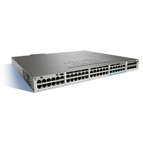Коммутатор Cisco WS-C3850-12X48UW-S Catalyst 3850 48 port(12 mGig) UPOE IPB with 5 AP Lic 