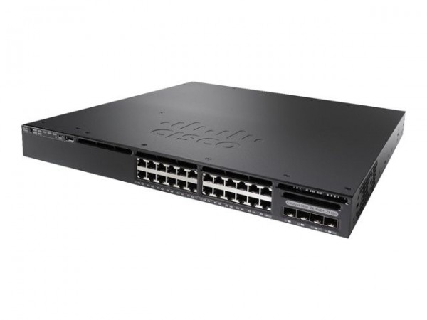 Коммутатор Cisco WS-C3650-24PS-E Catalyst 3650 24 Port PoE 4x1G Uplink IP Services