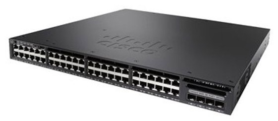 Коммутатор Cisco WS-C3650-48TS-S 48 Port Data 4x1G Uplink IP Base