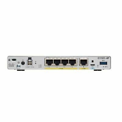 Маршрутизатор Cisco C1111-4PWR ISR 1100 4 х Ports Dual GE WAN Router w/ 802.11ac -R WiFi