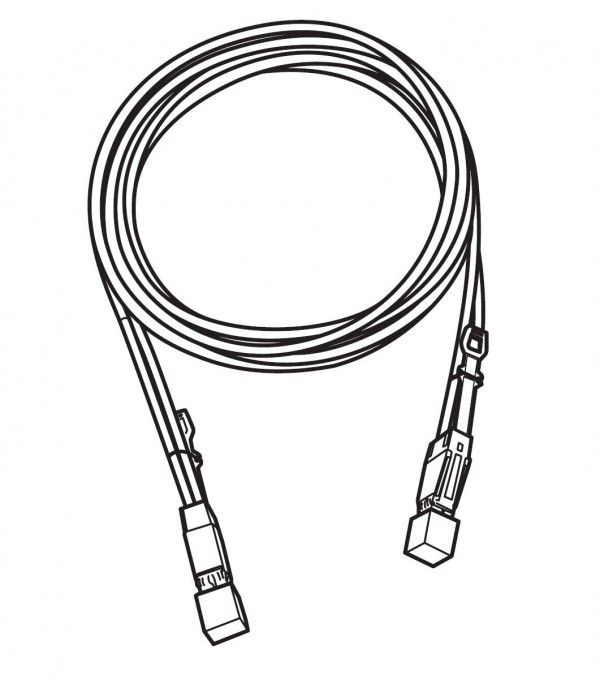 Fujitsu ETRKM35-L Mini SAS HD cable