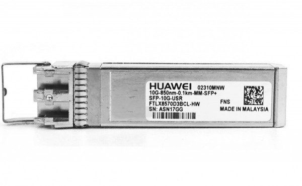 Оптический трансивер Huawei SFP-10G-USR - 10G, MM (850nm, 0.1km, LC)