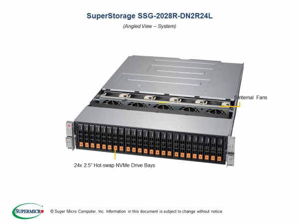 Supermicro SuperStorage 2028R-DN2R24L (Black)
