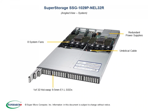 Supermicro SuperServer SSG-136R-NEL32JBF
