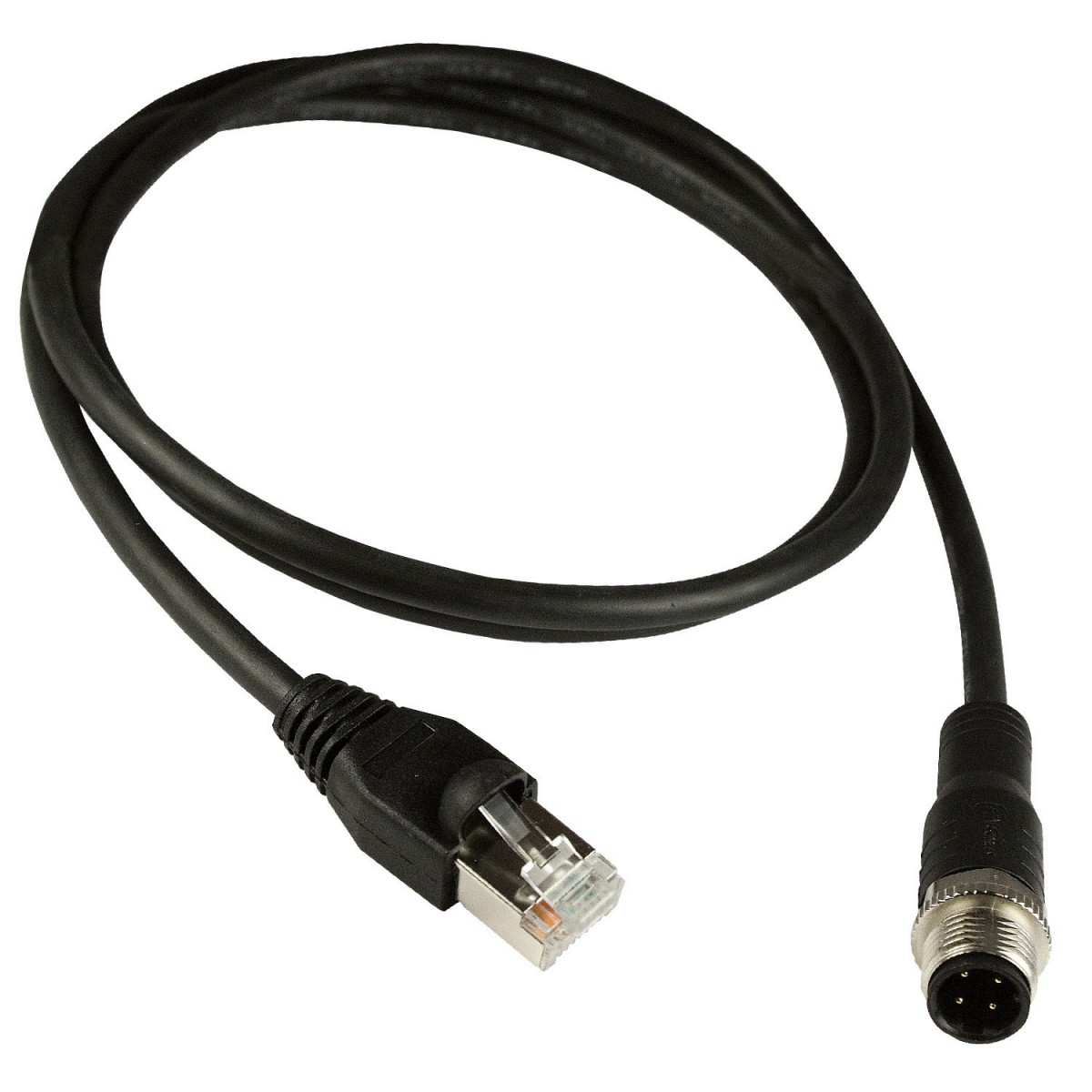 AXIS M12(F)-RJ45(M) CABLE 0.5M (1.6FT)