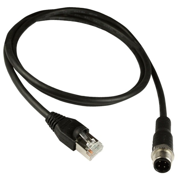 M12(F)-RJ45(M) CABLE 0.5M (1.6FT)