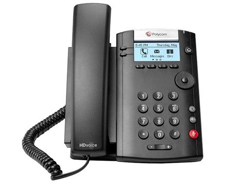 IP-телефон Polycom VVX 201 (Skype for Business/Lync edition)