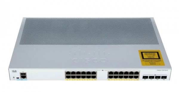 Коммутатор Cisco C1000-24P-4G-L 24xGE, PoE, 4x1G SFP