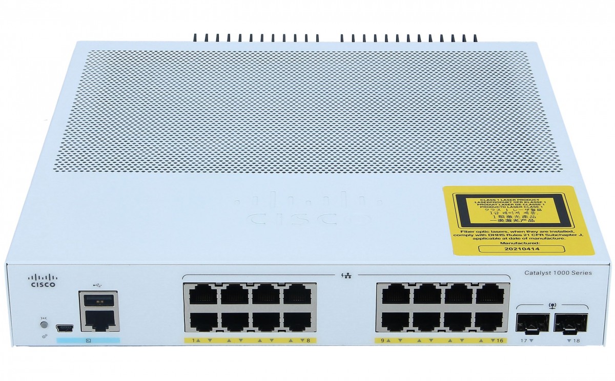 Cisco C1000-16P-2G-L фото 2