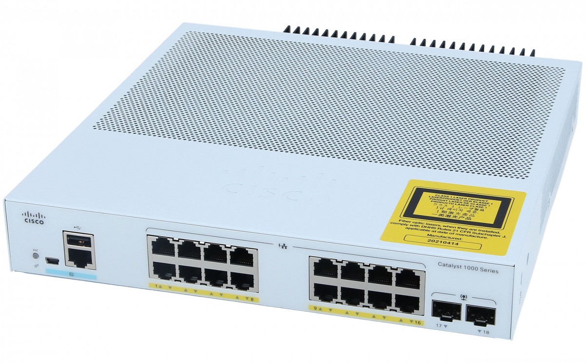 Cisco C1000-16P-2G-L фото 3