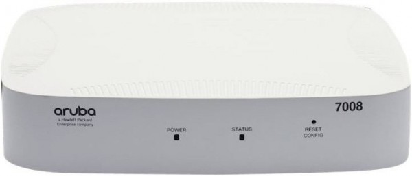 Контроллер WiFi Aruba 7008 (RW) 8p 100W PoE+ 10/100/1000BASE-T 16 AP and 1K Client Controller