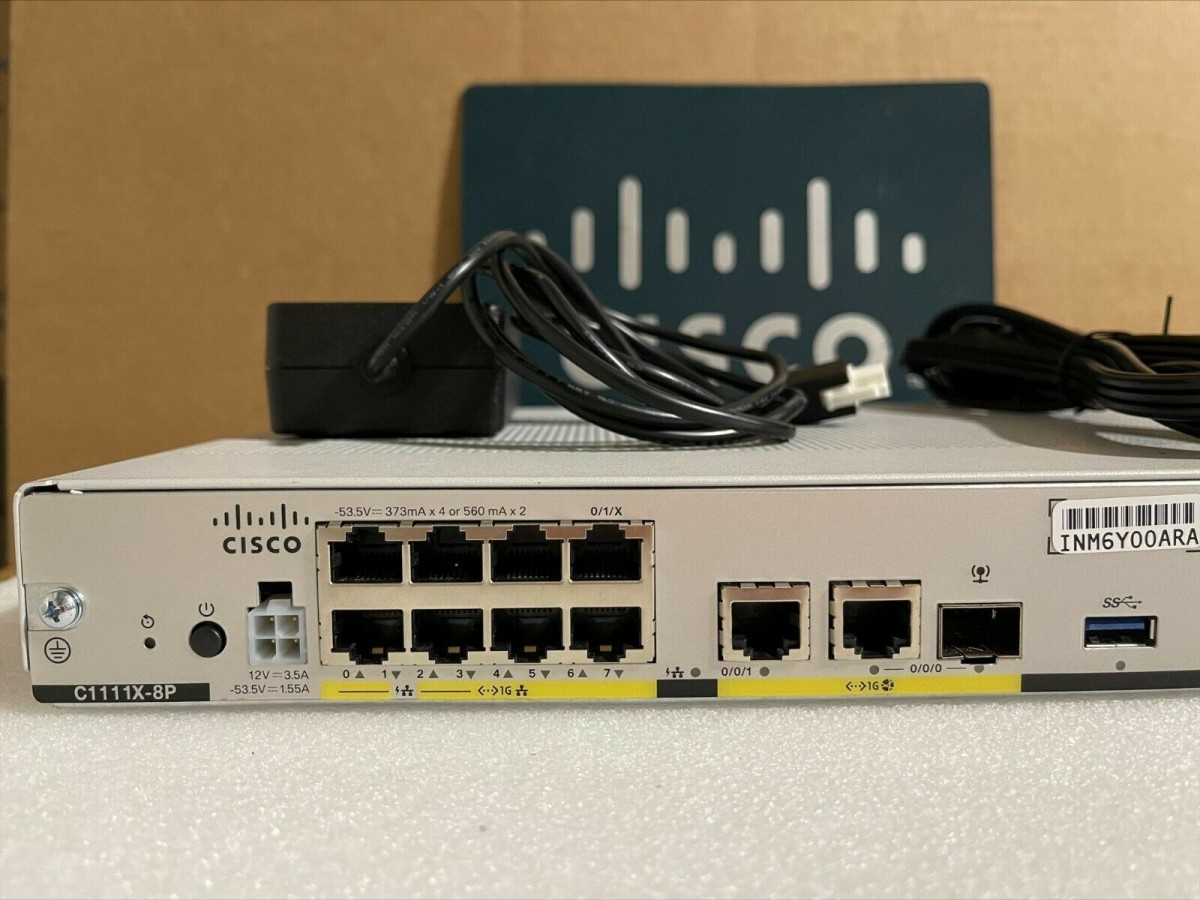 Cisco  C1111X-8P фото 4