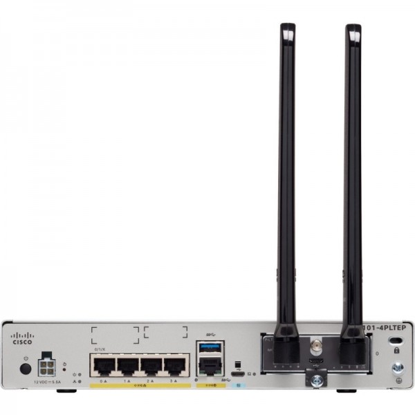 Маршрутизатор Cisco C1101-4PLTEP ISR 1101 4P GE Ethernet and LTE Secure Router with Pluggable