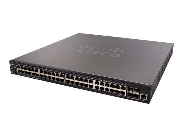 Коммутатор Cisco SX550X-52-K9-EU 52-Port 10GBase-T Stackable Managed Switch