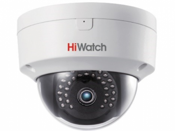 HiWatch DS-I252S 4MM - 2Мп купольная IP-видеокамера с ИК-подсветкой до 30 м, микрофоном и динамиком