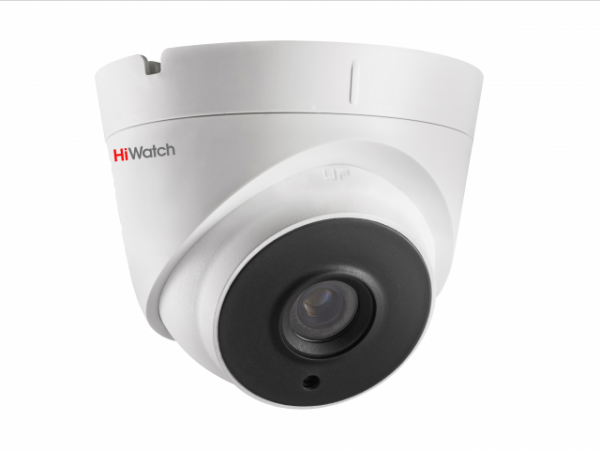 HiWatch DS-I453M(B) 2.8 MM - 4Мп купольная IP-видеокамера с EXIR-подсветкой до 30м и микрофоном
