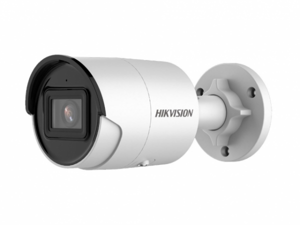 Hikvision DS-2CD2083G2-IU 4MM - 8 Мп цилиндрической IP-камерой AcuSense с фиксированным объективом