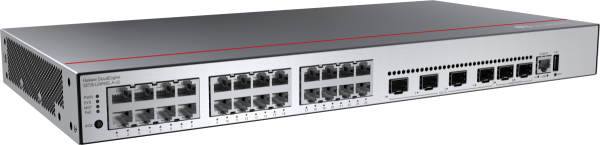 Коммутатор Huawei S5735-L24P4XE-A-V2- 24xGE, 4x10GE SFP+, 2x12GE stack, PoE+, AC power, Specially protected models