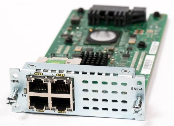 Модуль Cisco NIM-ES2-4 - 4-port Layer 2 Gigabit Ethernet LAN Switch NIM