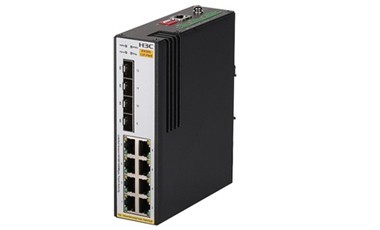 H3C IE4320-12P-UPWR L2 Industrial Ethernet Switch with 8*10/100/1000BASE-T PoE++ Ports,4*1000BASE-X SFP Ports,Without Power Supplies
