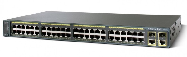 Коммутатор Cisco WS-C2960R+48TC-L - 48x10/100, 2xT/SFP, LAN Base, Russia