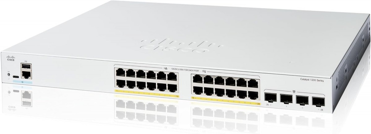 Cisco Systems C1200-24FP-4G фото 2