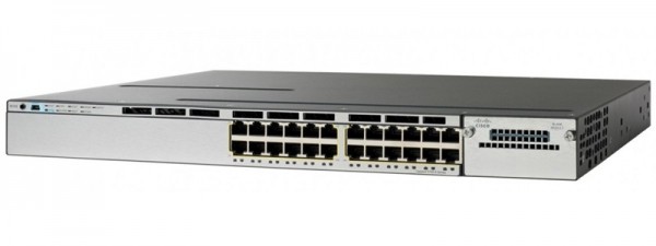 Коммутатор Cisco WS-C3850-24P-E Cisco Catalyst 3850 24 Port PoE IP Services
