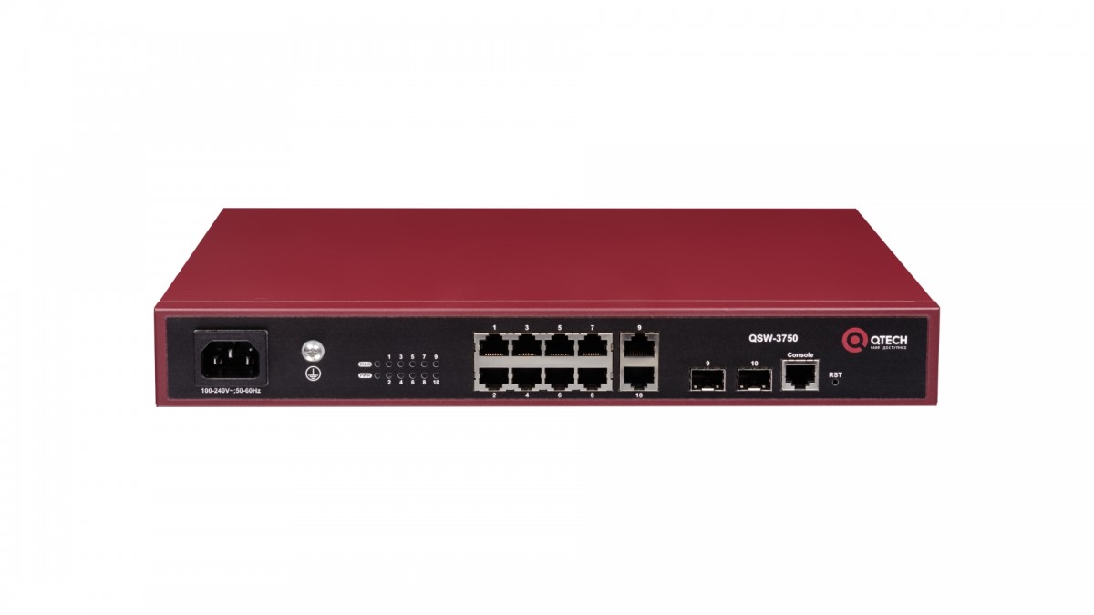 Qtech QSW-3750-10T-POE-AC-R