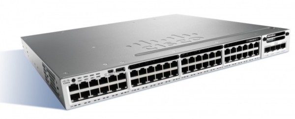 Коммутатор Cisco WS-C3850-48F-E Cisco Catalyst 3850 48 Port Full PoE IP Services