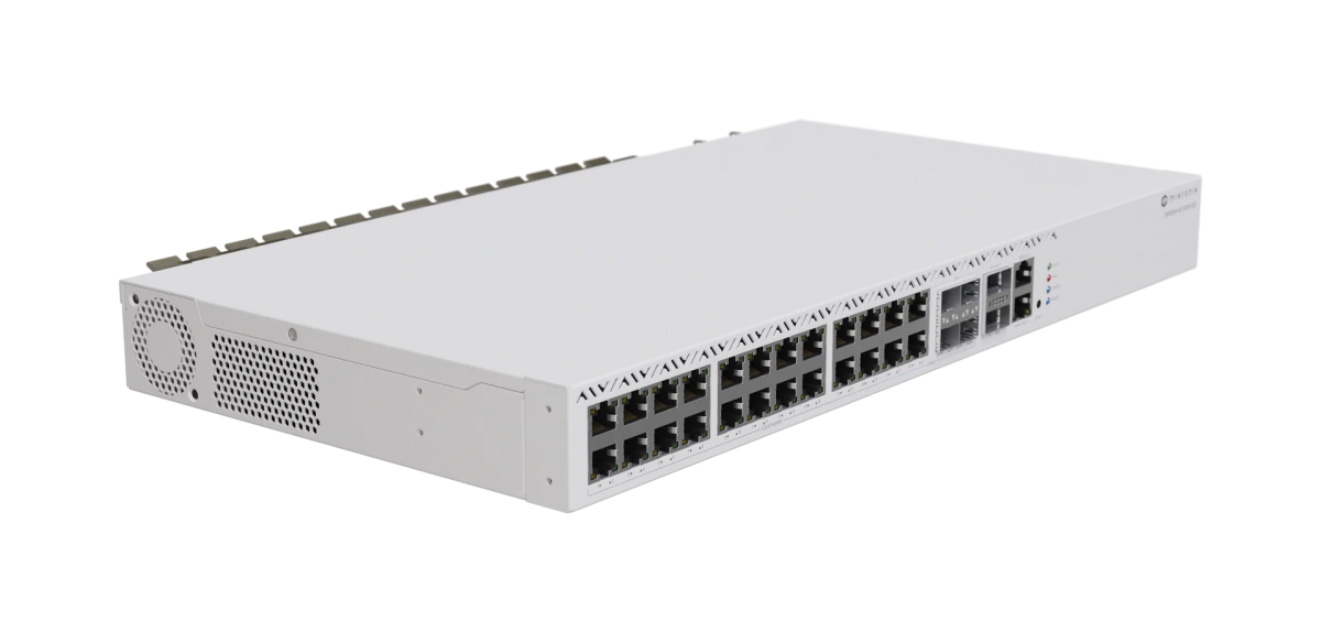 Mikrotik CRS326-4C+20G+2Q+RM фото 2