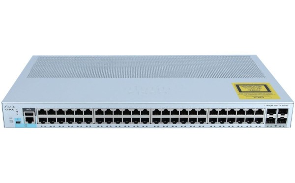 Коммутатор Cisco WS-C2960L-48TS-LL - 48 x GigE, 4x1G SFP, LAN Lite