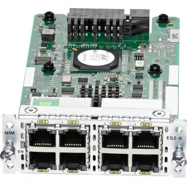 Модуль Cisco NIM-ES2-8 8-port Layer 2 Gigabit Ethernet LAN Switch NIM