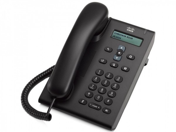 Телефон Cisco Unified SIP Phone CP-3905 Charcoal, Standard Handset