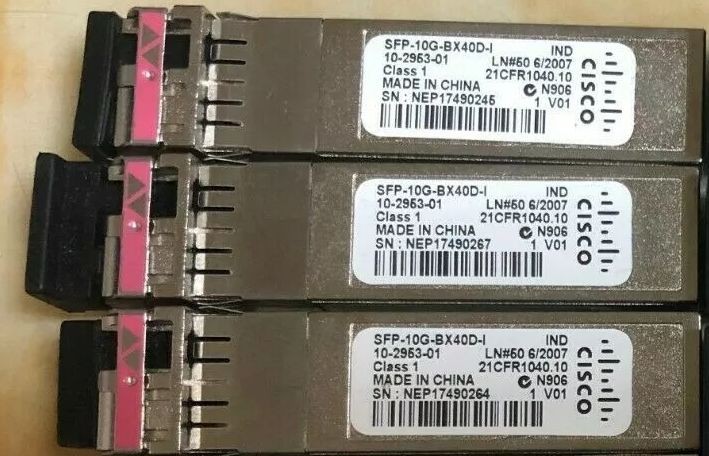 Cisco SFP-10G-BX40D-I= фото 3