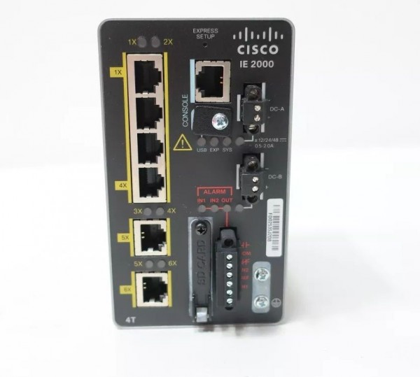 Коммутатор Cisco IE-2000-4T-L - 6xFE, LAN Lite