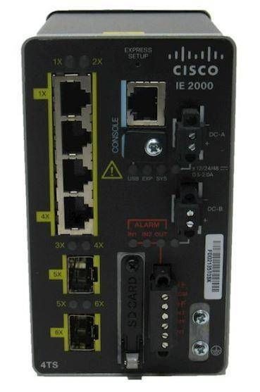 Коммутатор Cisco IE-2000-4TS-B - 4х10/100 Мбит/с, 2хFE SFP, LAN Base