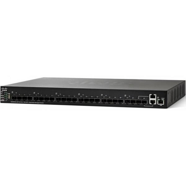Коммутатор Cisco SG350XG-24F-K9-EU 24-port Ten Gigabit (SFP+) Switch