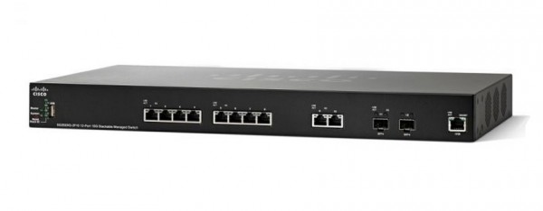 Коммутатор Cisco SG350XG-2F10-K9-EU 12-port 10GBase-T Stackable Switch