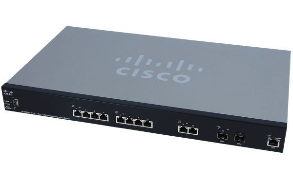 Коммутатор Cisco SG350XG-2F10-K9-EU - 10x10G copper, 2x10G SFP+, 1x1G OOB management