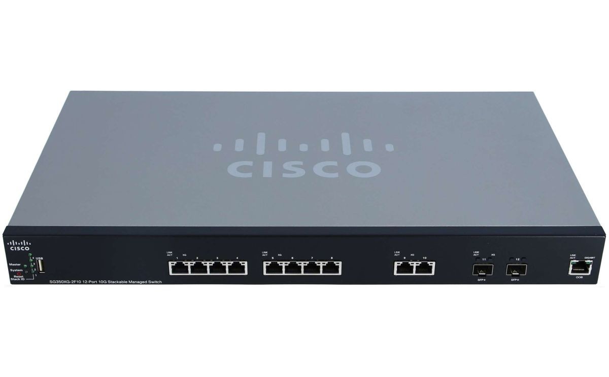 Cisco SG350XG-2F10-K9-EU фото 2
