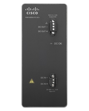 Блок питания Cisco PWR-IE65W-PC-DC= POE DC Input Power Module for IE3000/2000
